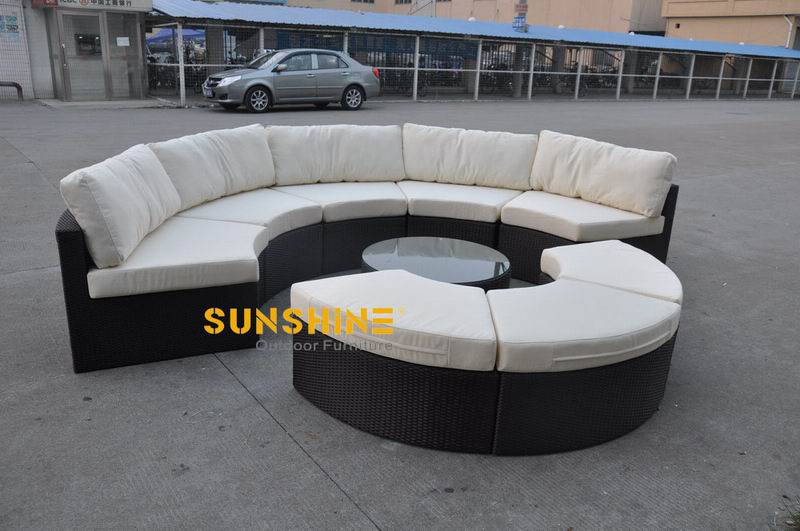 rattan sofa